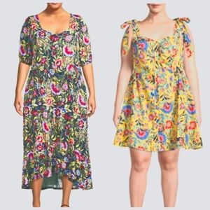 2 NWT 3X Terra & Sky's Sun dresses